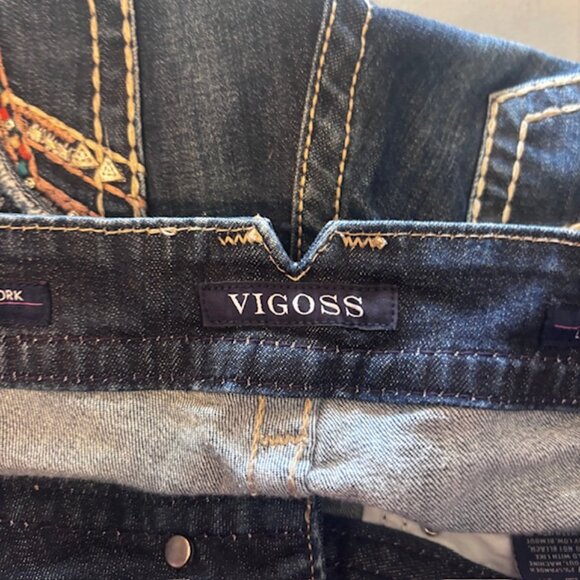 Vigoss 'The New York' Boot Cut Jeans - Size 10R - Picture 10 of 12